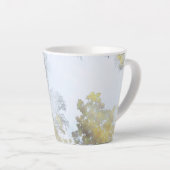 Gouden Breedbladige Gloed Latte Mok (Rechterhoek)