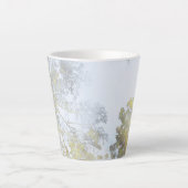 Gouden Breedbladige Gloed Latte Mok (Voorkant)