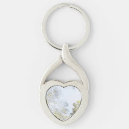 Gouden Breedbladige Gloed Sleutelhanger