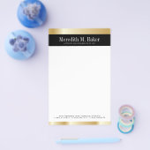 Gouden Briefhoofd Folder (Enkel)