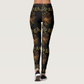 Gouden broek leggings (Achterkant)