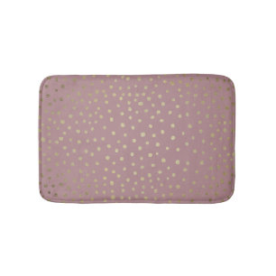 Gouden Bronzen Dot Patroon Badmat