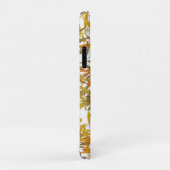 Gouden Bronzen en Bruine Wilgenbladeren Case-Mate iPhone Case (Achterkant/rechts)