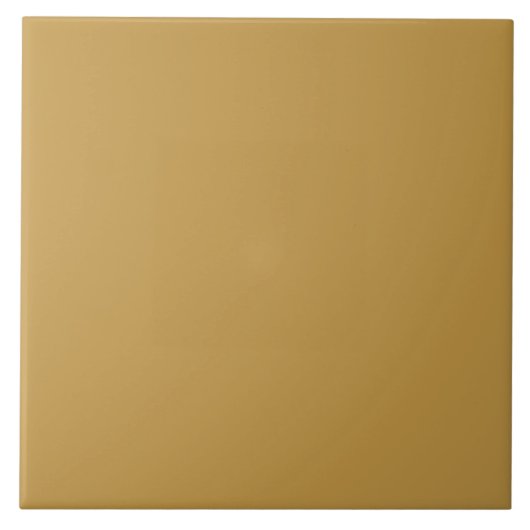 Gouden-Bronzen Stevige Kleur Tegeltje (Voorkant)