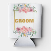 Gouden Bruidegom Blikjeskoeler (Voorkant)