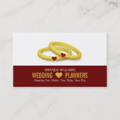 Gouden bruiloft, bruiloft visitekaartje (Voorkant)