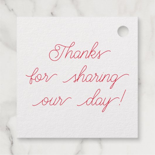 Gouden bruiloft dank u, wolf paar bedankjes labels (Achterkant)