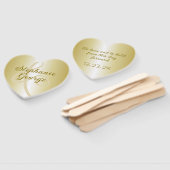 Gouden bruiloft fans hebben en houden Gezegde Handwaaier (Niet-gemonteerd)