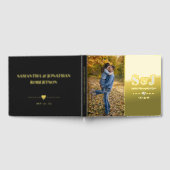 Gouden bruiloft Folie gastenboek (Volledig)