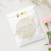 gouden bruiloft gunsttas bedankzakje (Gezegeld)