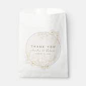 gouden bruiloft gunsttas bedankzakje (Voorkant)