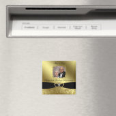 Gouden Bruiloft Jubileum Foto Magneet (Insitu (Vaatwasser))