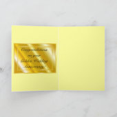 Gouden Bruiloft Kaart (Binnen)