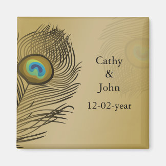 gouden bruiloft met behoud van datum magneet