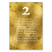 gouden bruiloft receptie kaart (Voorkant)