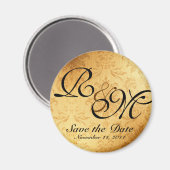  gouden bruiloft Save the Date Magneet (Voorkant / Achterkant)