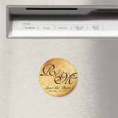  gouden bruiloft Save the Date Magneet (Insitu (Vaatwasser))