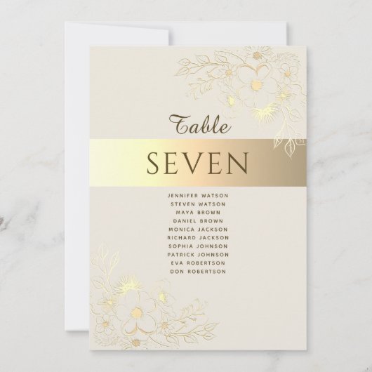 gouden bruiloft zitgrafiek (Achterkant)