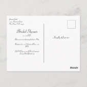 Gouden Bruiloftsfeest FOTO Uitnodigingskaart Briefkaart (Achterkant)