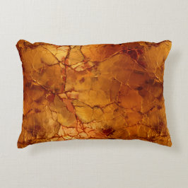 Gouden Bruine Gebarsten Texturen Accent Kussen