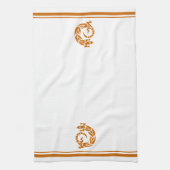 Gouden Bruine Gecko Zuidwestelijke Grens Keuken Ha Theedoek (Verticaal)