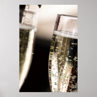 Gouden Bruis: Macro Champagnebellen Kunst