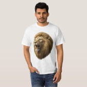 Gouden brullen t-shirt (Voorkant volledig)