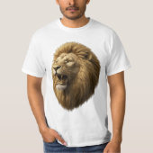 Gouden brullen t-shirt (Voorkant)