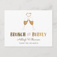 Gouden brunch & Bubbly Vrijgezellenfeest | Dank u