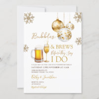 Gouden Bubbels & Brouwen Kerst Bier Koppels Douche