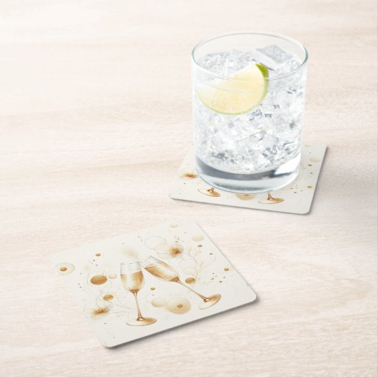 Gouden Bubbles Onderzetters (Insitu)