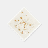 Gouden Bubbles Papieren Servetten (Hoek)