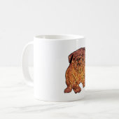 Gouden Bulldog Klassieke Mok (Voorkant links)
