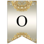 Gouden Bunting Flag Vlaggetjes (Tweede vlag)