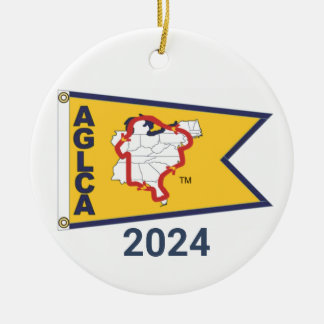 Gouden Burgee (2024) Keramisch Ornament