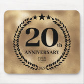 Gouden Business 20e Jubileum Herdenking Muismat (Voorkant)