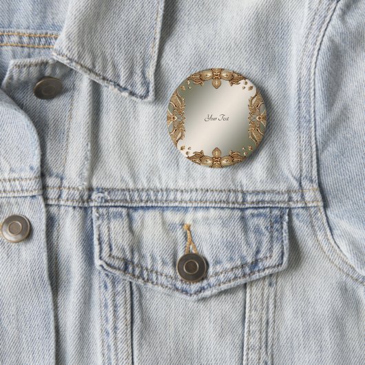 Gouden Button (In situ)