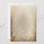 Gouden Cadeaus, Snowflakes  Company Kaart (Achterkant)