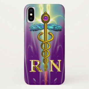 GOUDEN CADUCEUS GEREGISTREERD VERPLEEGKUNDIGE SYMB Case-Mate iPhone CASE