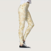 Gouden camouflage Glitter Leggings (Rechts)