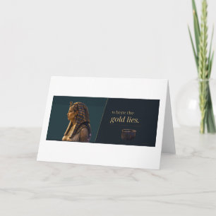 Gouden Catacomben Egyptisch Portret Letterkundige  Kaart