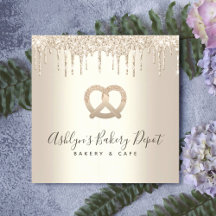 Gouden Catering Bakkerij Banketbakker Glitter Drup