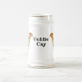 Gouden Cay stein Bierpul (Center)