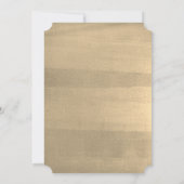 Gouden Champagne Chalkboard oudejaarsavond Kaart (Achterkant)