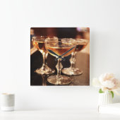 gouden champagne drink kitchen bar klok (Huis)