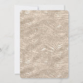 Gouden Champagne Glitter Zebra Print Vrijgezellenf Kaart (Achterkant)