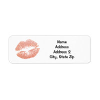 Gouden Champagne Lippenstift Kus