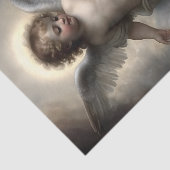 Gouden Cherub Wolken Engel Decoupage Tissuepapier (Detail)