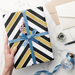Gouden Chervon Cadeaupapier