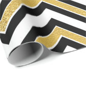 Gouden Chervon Cadeaupapier (Rol Hoek)